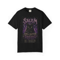 Custom Cat Shirt Personalized Black Cat Metal Tee, Destroyer of Couches Funny Cat Concert Shirt, Goth Halloween Cat Mom Gift, Your Cat Name